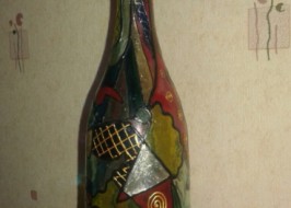 Уникальная декоративная бутылка