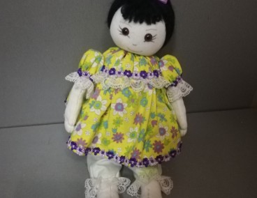 Текстильная кукла дана ручная работа