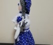 Интерьерная текстильная кукла аннушка ручная работа